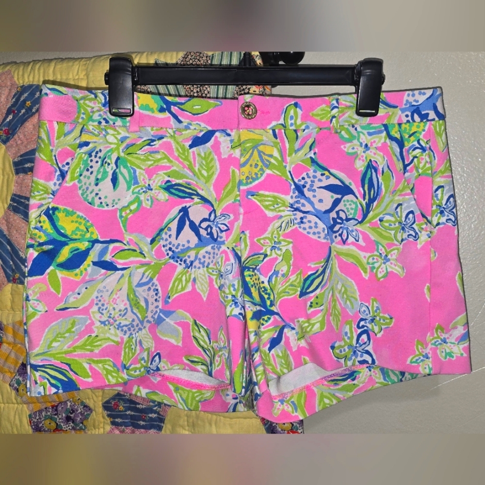 Lilly Pulitzer Women's Pink Floral Shorts